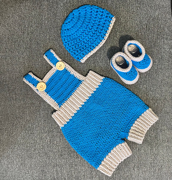 Conjunto tejido para bebé