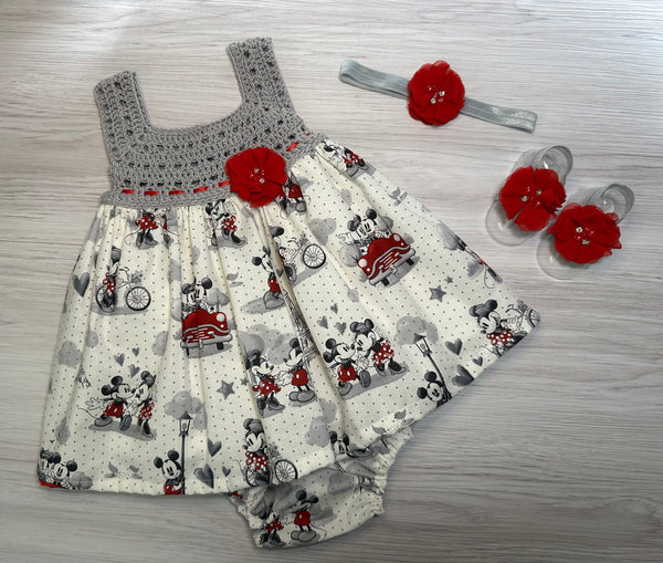 Hermoso vestido 0 meses