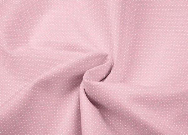 Tela Rosa Bebé de puntos 100% Algodón