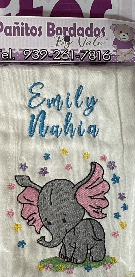 Elefante hermoso y colorido