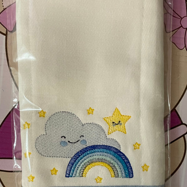 Rainbow and cloud