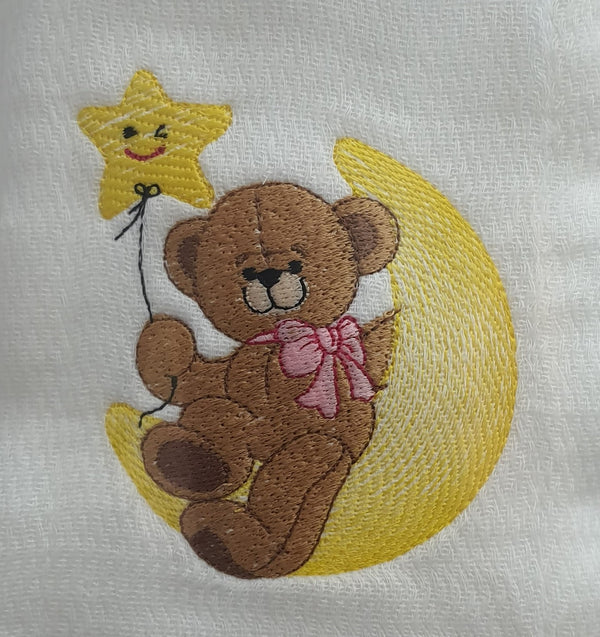 Bear on the moon